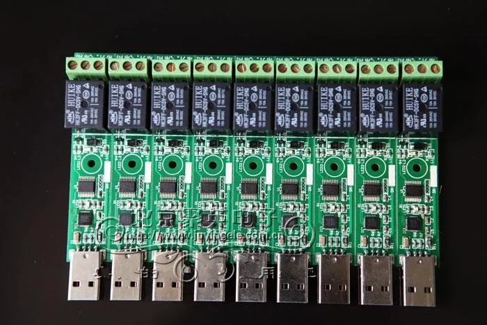 Usb control relay board / pc intelligent controller / usb control 220V ...