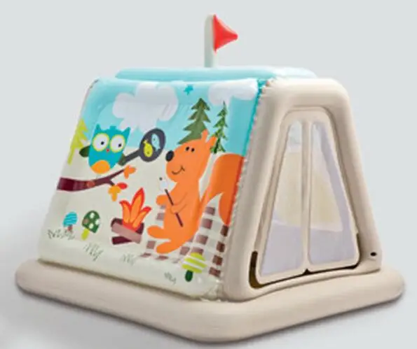 High quality dancing cartoon toy house infant sea ball pool inflatable toys children tent ,indoor air bean bag living room chair