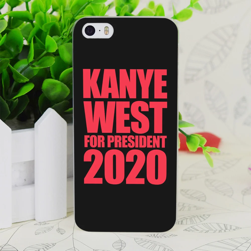 C0105 Kanye West Прозрачный Жесткий Тонкий чехол для Apple IPhone 4 4S 4G 5 5G 5S SE 5C 6 6S Plus |