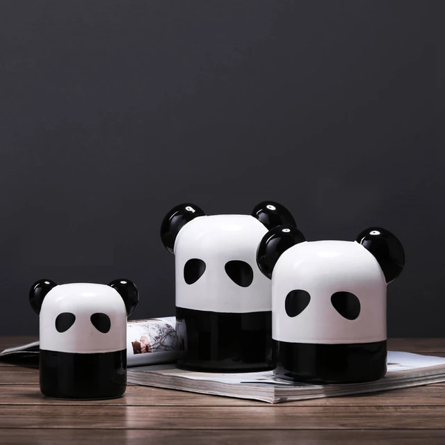 Chinese Style Panda Home Decor Simple Modern Ceramic Animal Figurine ... Chinese Style Panda Home Decor Simple Modern Ceramic Animal Figurine ...