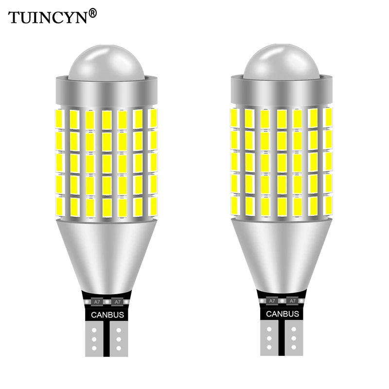 TUINCYN 2 шт. T15 W16W светодиодные лампы для автомобилей Супер Led Клин T16 912 921 задние