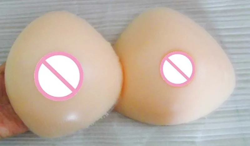 

1400g/pair E Cup 100% Silicone Breasts Forms tits Boobs Cross Dresser Silicone Breast Prosthesis Mastectomy forma silicone CD