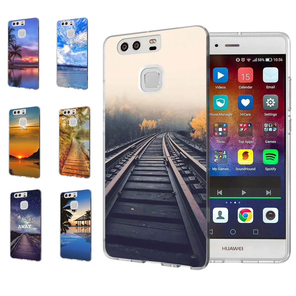 Для Huawei P9lite/P8 Lite 2016 2017 Y5 II 2 Y5ii/Y6 Compact/Honor 5A LYO-L21 Мягкий ТПУ силиконовый прозрачный
