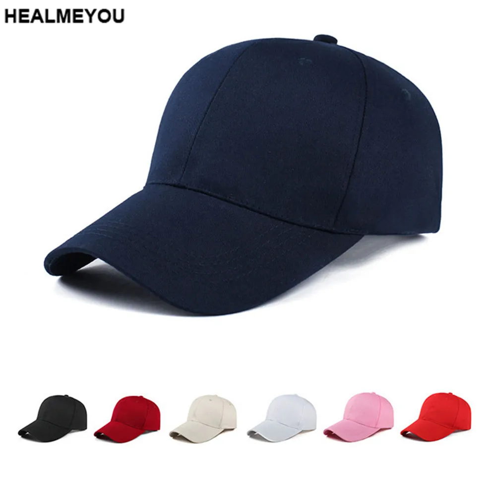 

Unisex Men Women Blank Baseball Cap Plain Bboy Snapback Hats Hip-Hop Adjustable