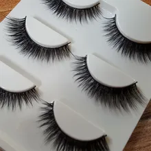 HBZGTLAD сексуальные ручной работы 3D норковые волосы красивые толстые длинные накладные норковые ресницы Поддельные ресницы высокого качества