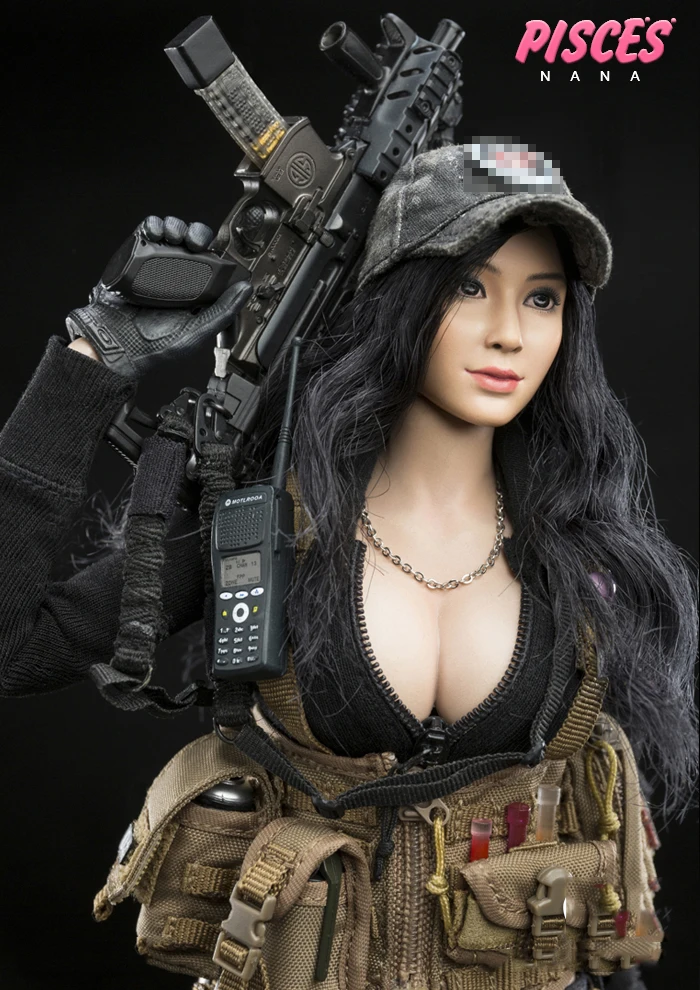 1/6 масштаб DAMTOYS рыбы 1/6 DCG003 NANA DCG0004 LUCY Женская фигурка полный набор для коллекции