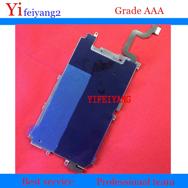 100 шт. YIFEIYANG 100% рабочий для iPhone 6 6G 4 7 'ЖК-дисплей металлическая задняя панель щит