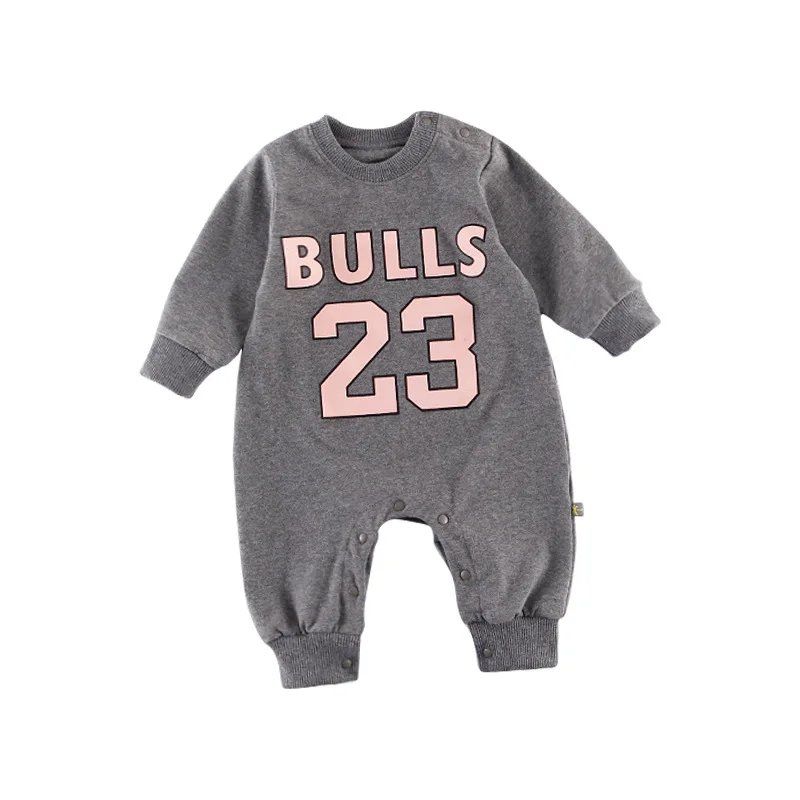 Детский баскетбольный костюм Chicago Number 23, трикотажная одежда, комбинезоны с длинными рукавами, спортивные свитера, наряд, комбинезон, Комбинезоны