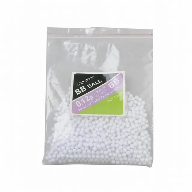 1000 runden 0,12g Airsoft BBs Kugeln Strikeball Strike Ball Tactical