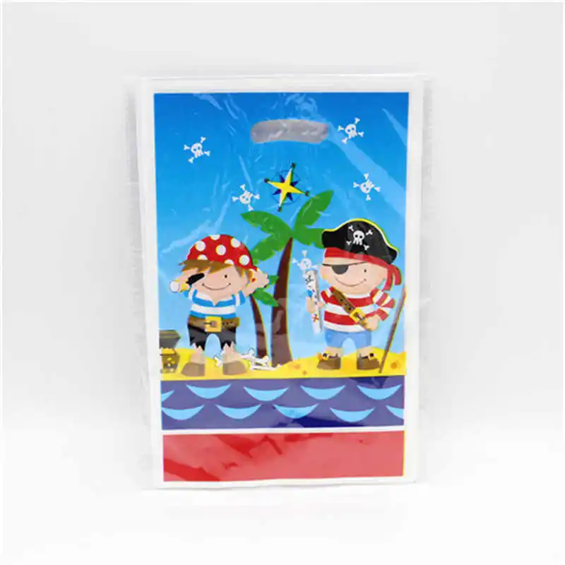 

Gift bag gift wrap pirate theme cartoon characters theme activities birthday party hand bag