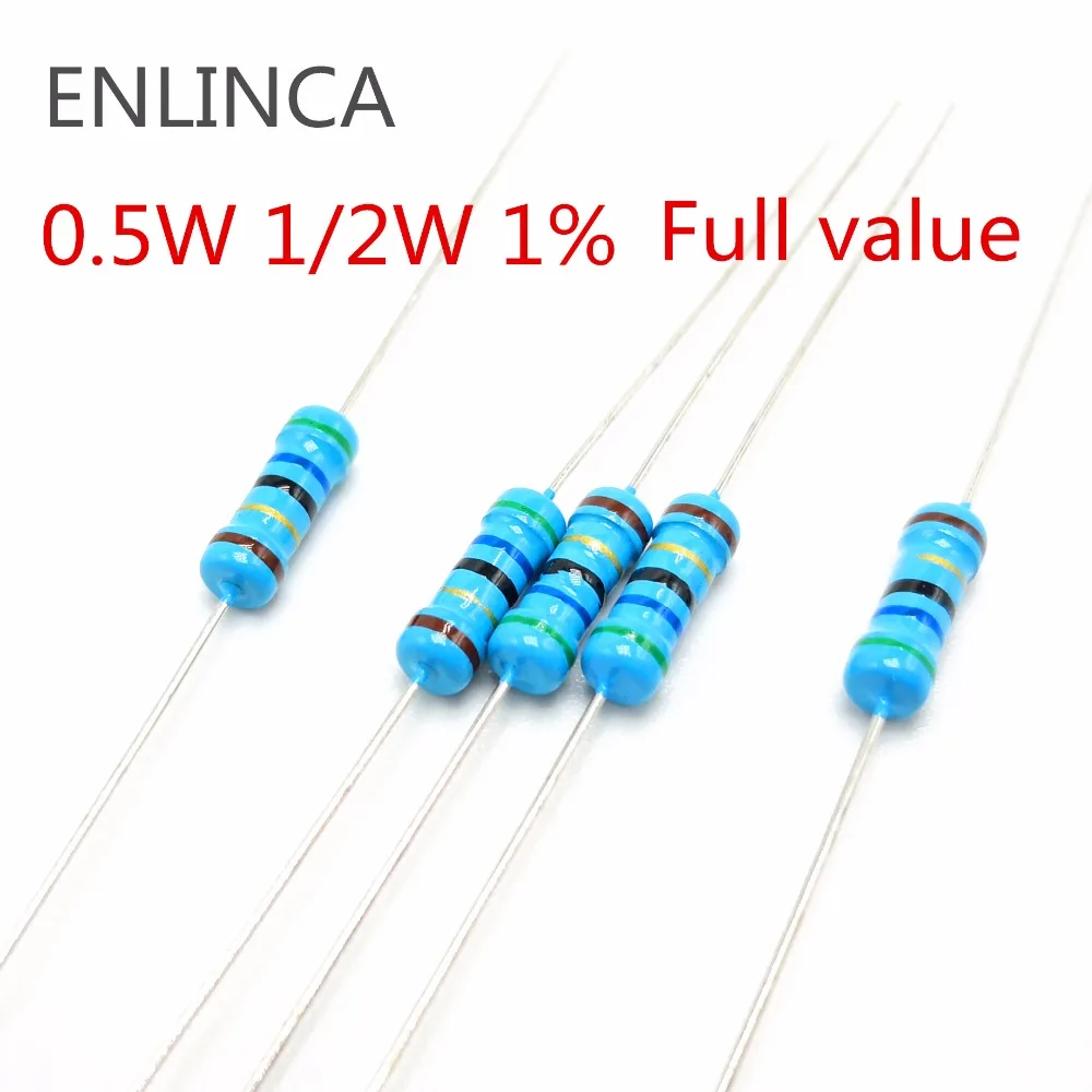Resistors 6R8 0.5W 1//2W carbon Film 10 Pieces