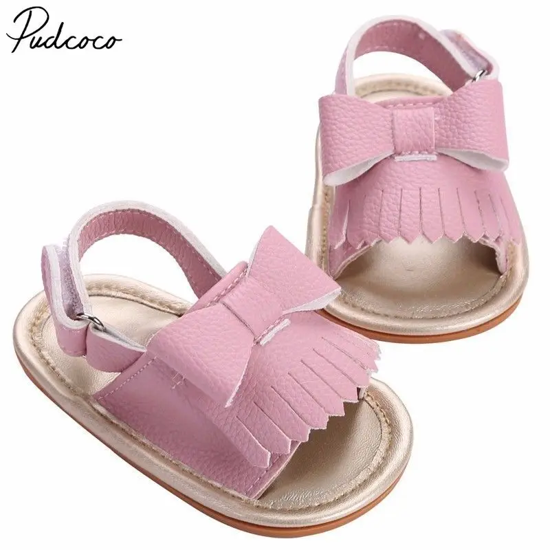

Helen115 Princess Baby Flower Crib Shoes Anti-slip Casual Summer Sandals 0-18M
