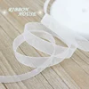 (50 yards/roll) 12/15/20/25/40/50mm Organza ribbons wholesale white gift wrapping decoration Christmas ribbons ► Photo 1/6