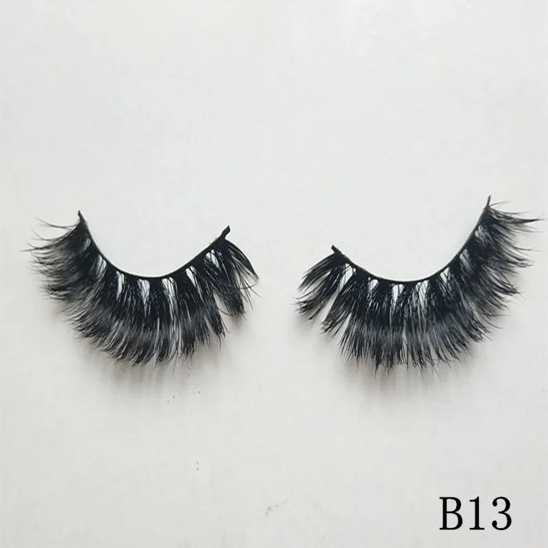 

IN USA New 2000Pair Fluffy Mink Lashes 3d Mink Lashes 100% Cruelty Free Lashes Handmade Reusable Short Natural Eyelashes