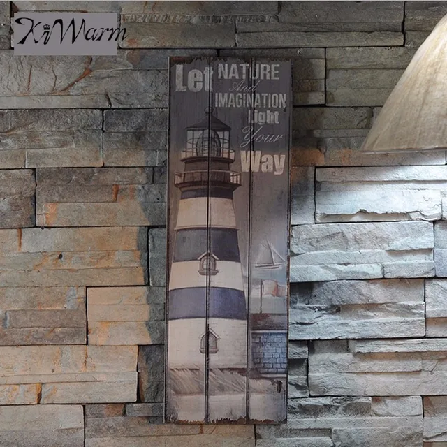 Hot Ing Nautical Decor Rustic Wooden Sign Plaque Wall Art Hot Ing Nautical Decor Rustic Wooden Sign Plaque Wall Art Picture Lighthouse Design For Home Decoration Wood Crafts In Figurines Miniatures From