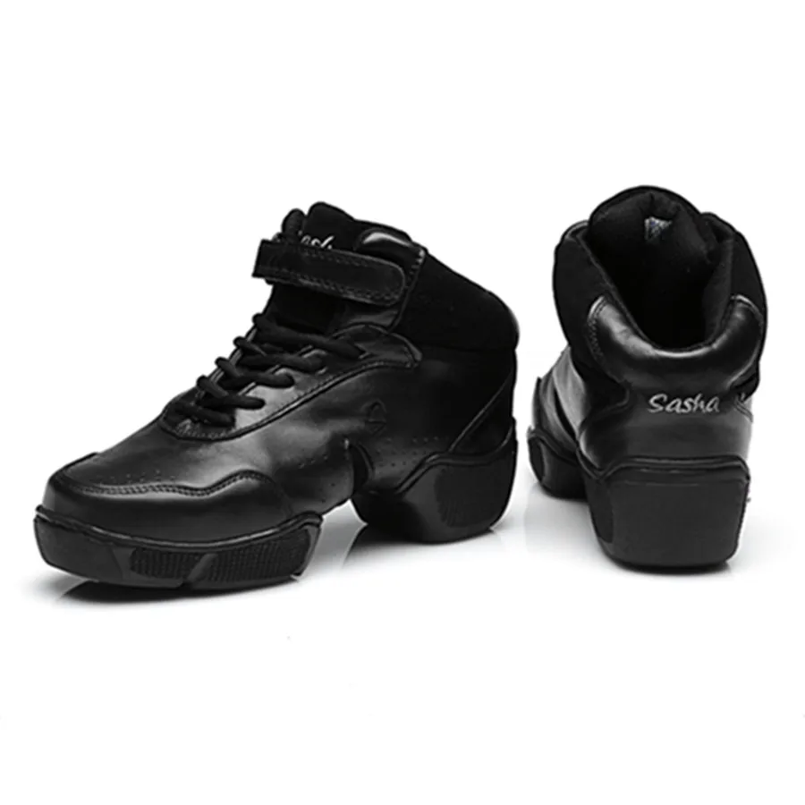 Breathable Genuine Leather Good Quality Modern Dancing Sneakers Jazz