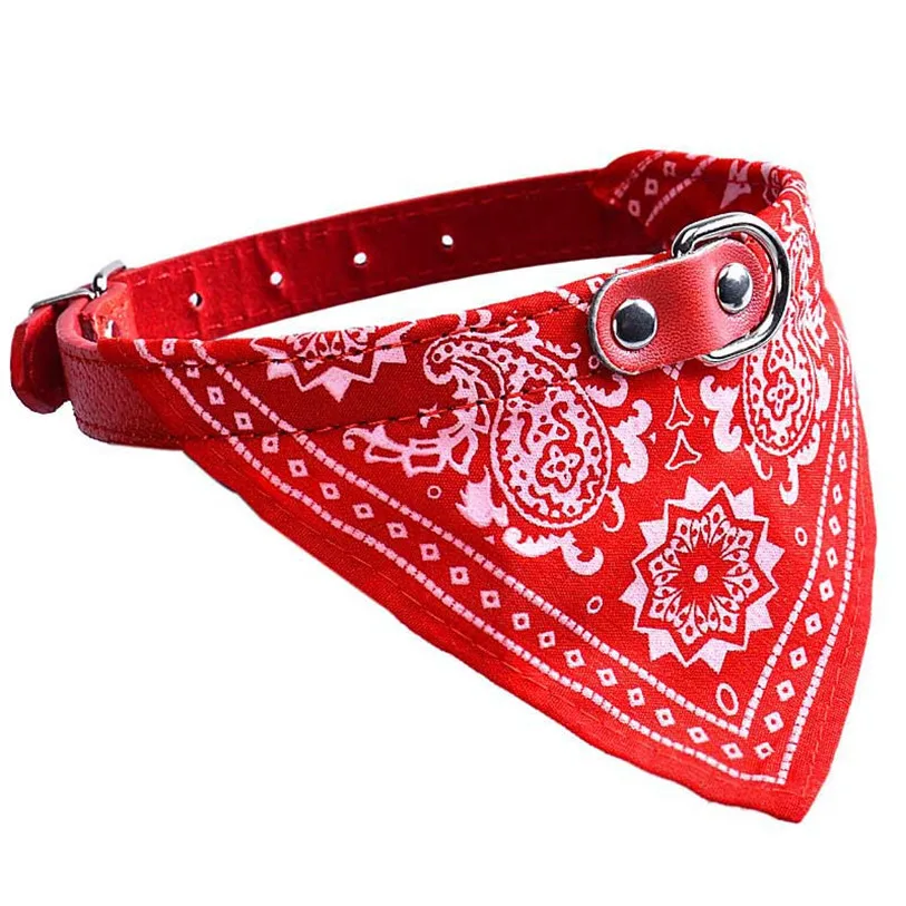 30.5cm36.5cm Dog Bandana Adjustable Pet Dog Cat Neck Scarf Tie Bowtie Necktie Bandana Collar Neckerchief Dog Accessories 40JA24 (33)