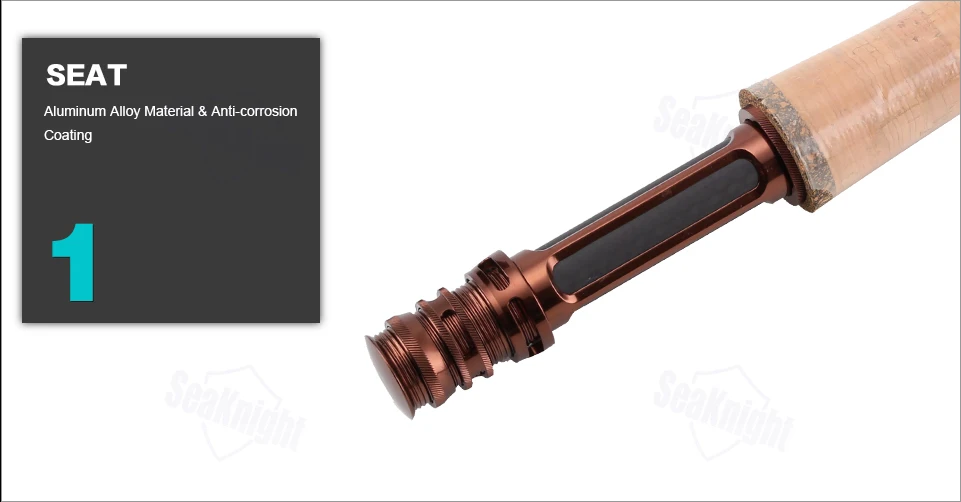 Grau de Carbono Vara de Pesca com Mosca Leve de Fibra de Carbono Vara de Pesca Seaknight Seções 2.4 m Alta 86 Desmontável Super g Top 3 - 4 10 #4 Seções 2.4 m Vara de Pesca