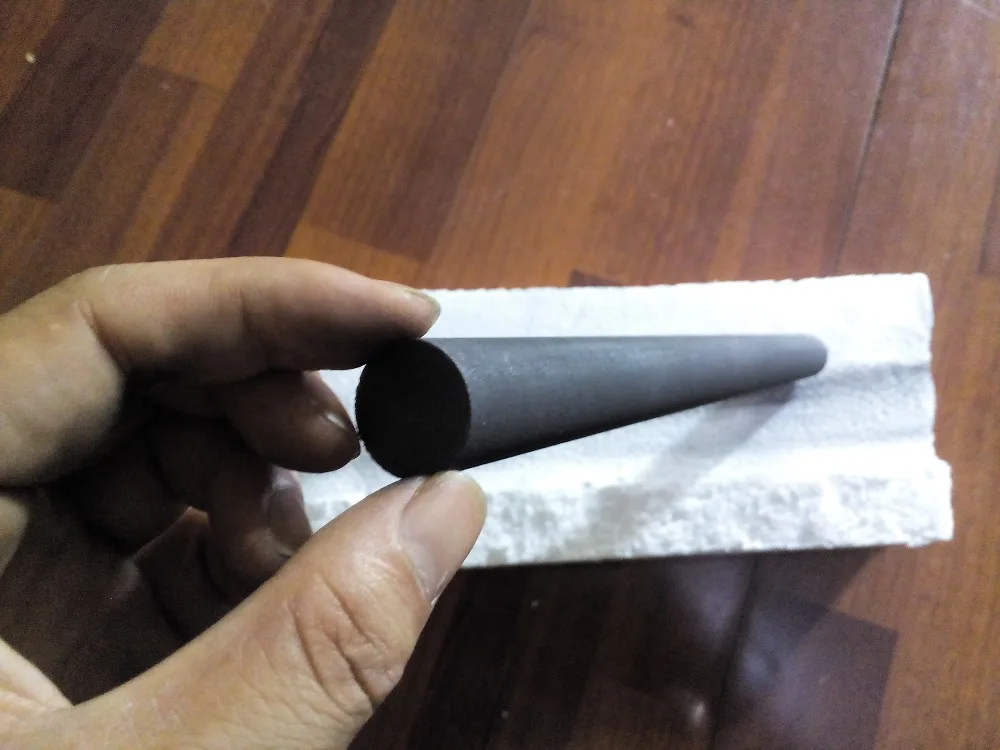 

Dia15x200mm high pure graphite round bar