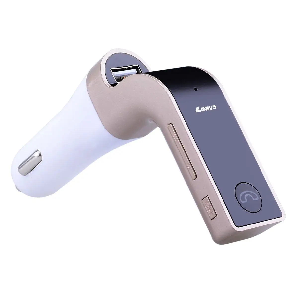 GUBANG Автомобильная гарнитура fm-передатчик Радио MP3 плеер USB зарядное устройство G7 синий светодиодный Bluetooth