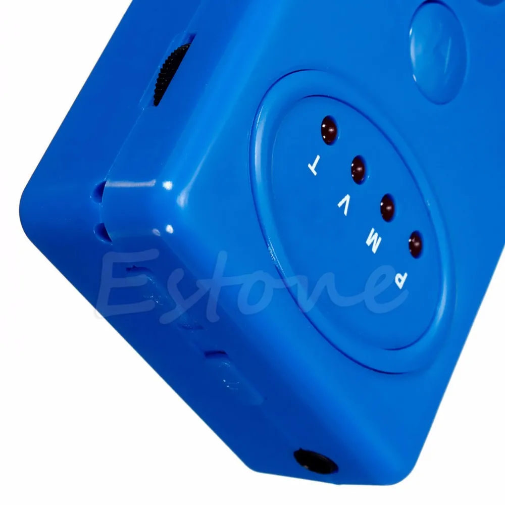 Plástico Azul Cama Mojar Enuresis Alarma Sistema Con Sensor