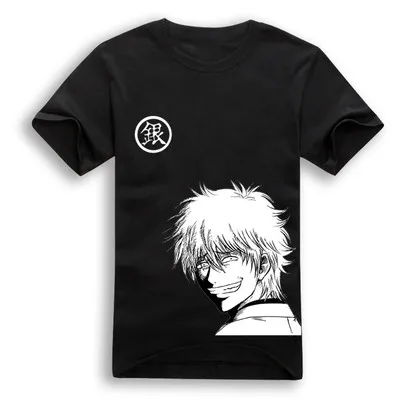 Gintama Sakata Gintoki Funny Face T-Shirts