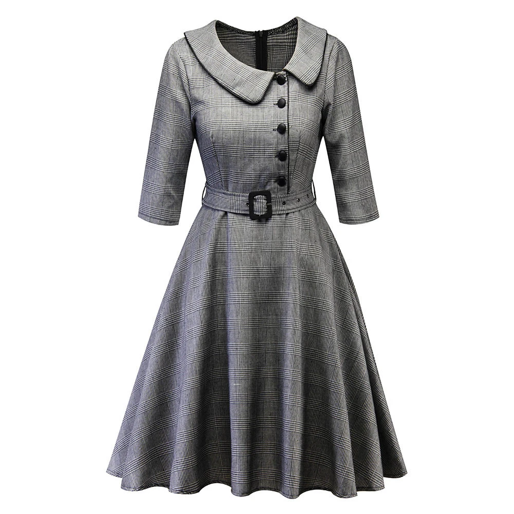 swing dress for work