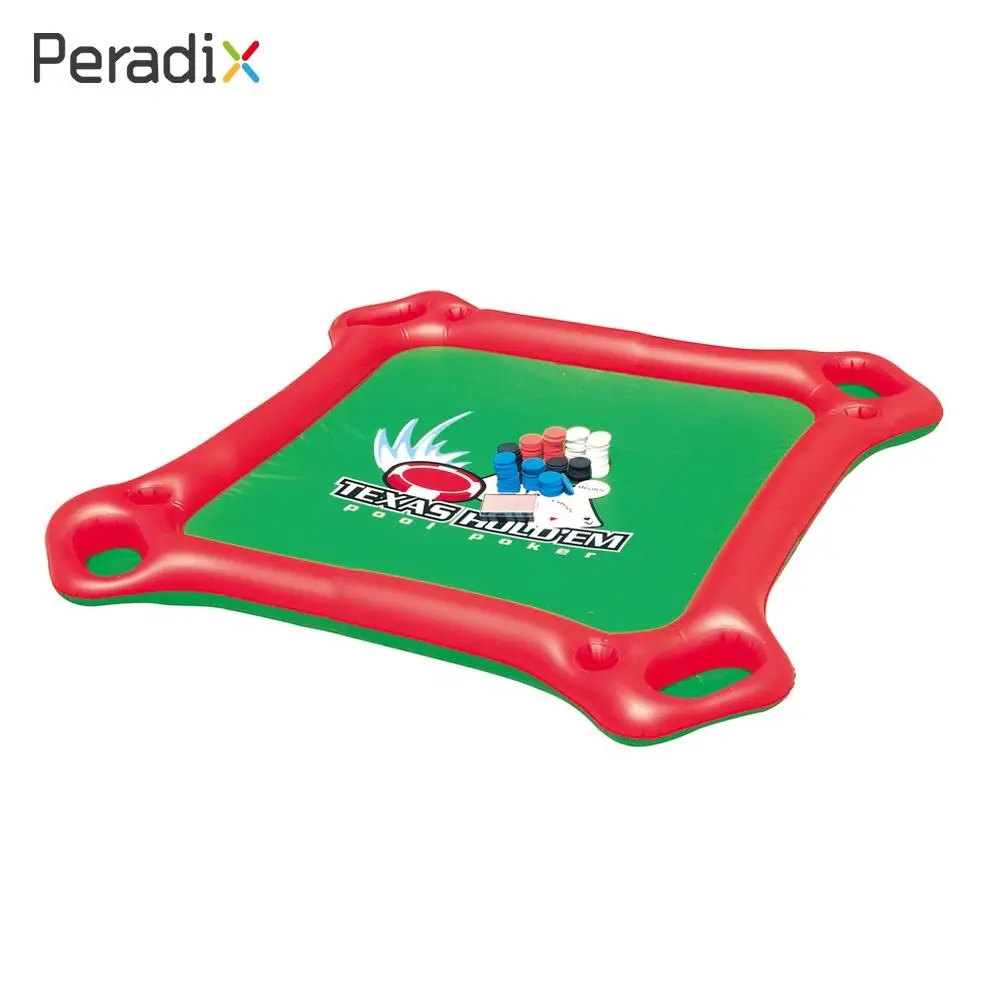 

Floating Game Toy Waterpark Game Table Floating Poker Table Party Seaside Novelty Outdoors Practical Multicolor 1 Set Beach
