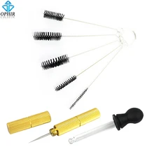 OPHIR 10MLGlass капельница с аэрографом для чистки иглы и кисти инструменты для модели Хобби ногтей временная татуировка_ AC(023+ 035+ 120