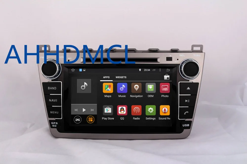 Discount AHHDMCL Car Multimedia Player Stereo Radio DVD Android 9.0 Navigation For Mazda 6 2008 2009 2010 2011 2012 2013 2014 2015 ~Up 3