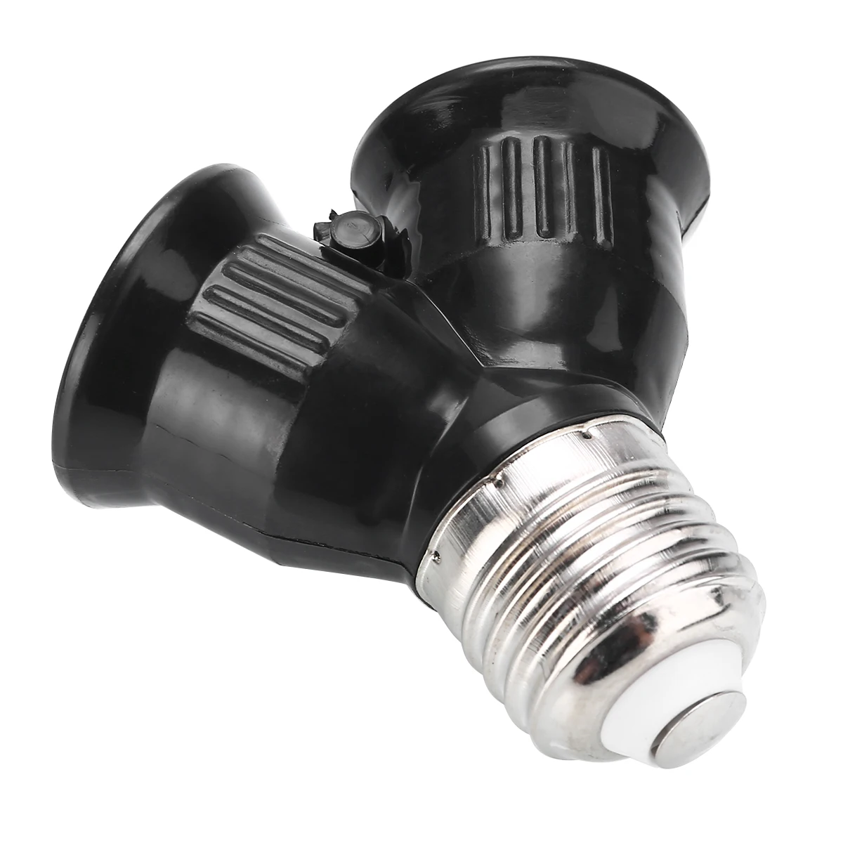 E27 Base to 2 Screw Bulb Adapter Light Lamp Bulb Socket Converter Y Shape Splitter Adapter LED Lamp Holder