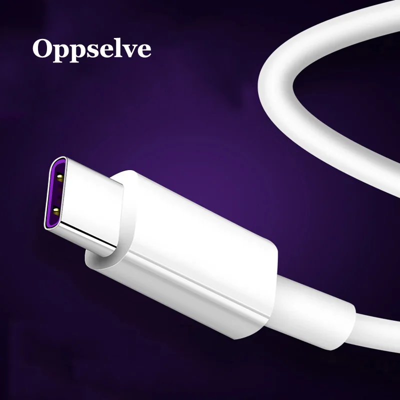 Кабель USB Type C Oppselve 5A для Huawei Mate 20 P30 P20 Pro Lite кабель Samsung S10 S9 S8 быстрая зарядка