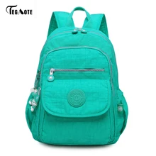 TEGAOTE Mochila Feminina Escolar, женский рюкзак для девочек-подростков, школьные сумки, Женский нейлоновый рюкзак для путешествий, для ноутбука, стильный рюкзак, Sac A Dos TEGAOTE Mochila Feminina Escolar, женский рюкзак для девочек-подростков, школьные сумки, Женский нейлоновый рюкзак для путешествий, для ноутбука, стильный рюкзак, Sac A Dos