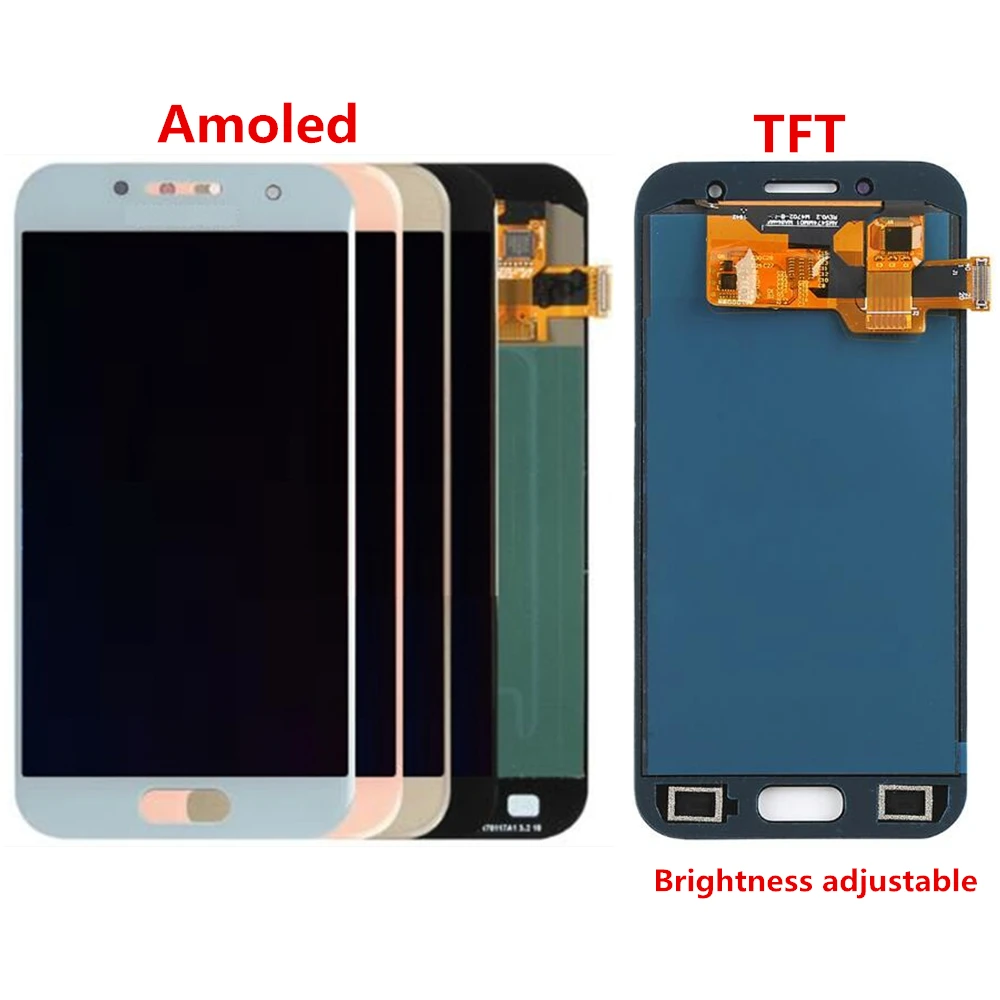 

For Samsung Galaxy A3 2017 A320 A320F LCD Screen and Digitizer Assembly Replacement!!(Black/Blue/Gold/Pink)
