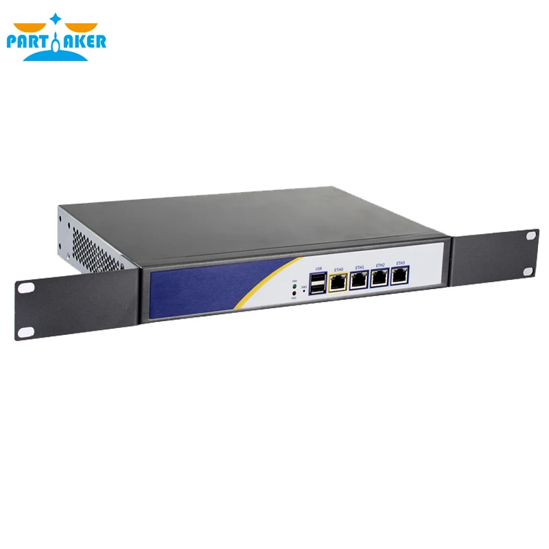 Сетевой Wi Fi роутер Intel D525 4 ядра 2 + 32 ГБ SSD|server chassis|server brandsserver ibm |