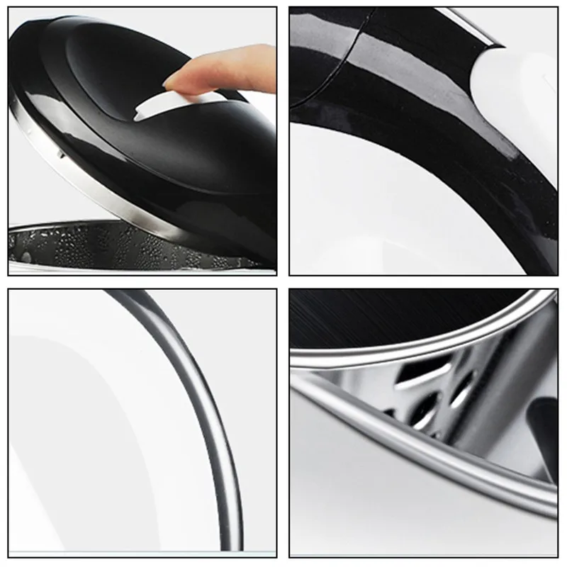 KONKA Stainless Steel Electric Water Kettle High Power Double Layers Scald Proof Kettle Auto-off Quick Electric Boiling Pot