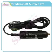 Автомобильный адаптер кабель зарядное устройство для microsoft MS Surface Pro 1 2 источник питания 10,6 для поверхности 2rtpro2 12 В 3.6A