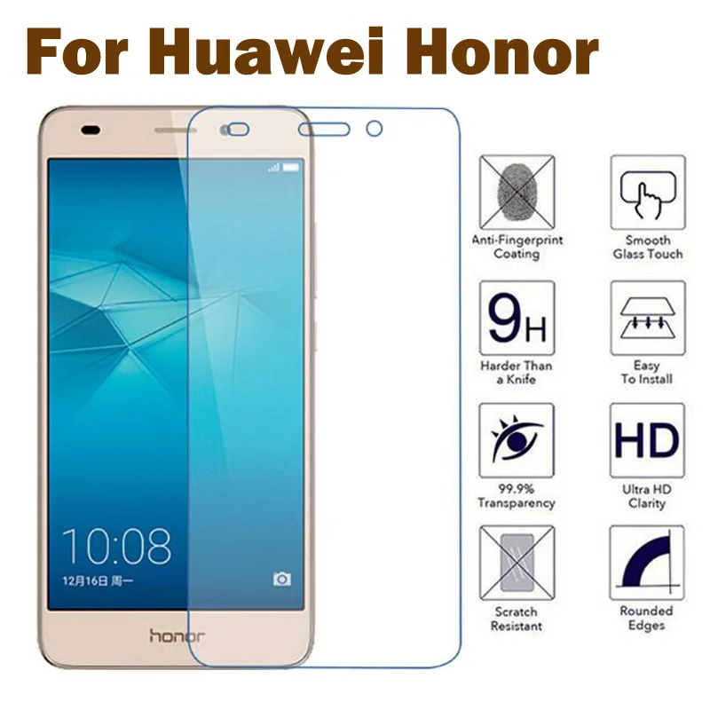 

Premium Tempered Glass for Huawei Honor 5C 7 Plus 6 Plus 7i 5C 4C 4X 3X 3C Screen Protector Toughened Glass Cover Film