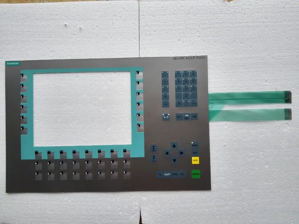 MP277 10 INCH 6AV6643 0DD01 1AX1 Membrane Keypad for HMI Panel repair do it yourself New