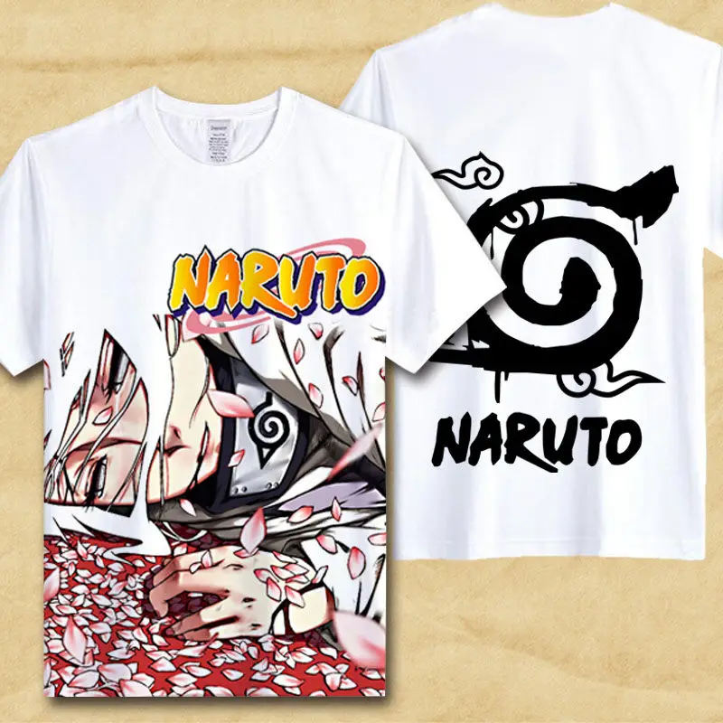 Sasuke/мужская футболка, аниме, Наруто, семья Учиха, логотип Sharingan Eye Symbol, косплей, футболки, Акацуки Итачи, футболка - Цвет: 9