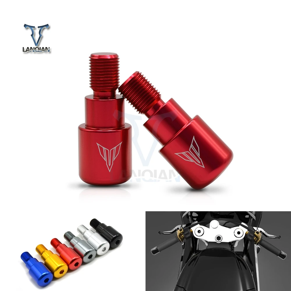 For YAMAHA MT-09 FZ-09 MT09 2014-2015   MT-10 FZ-10 MT10 FZ10  Motorcycle Bar Ends Hand Grip Handlebar End Caps Cover