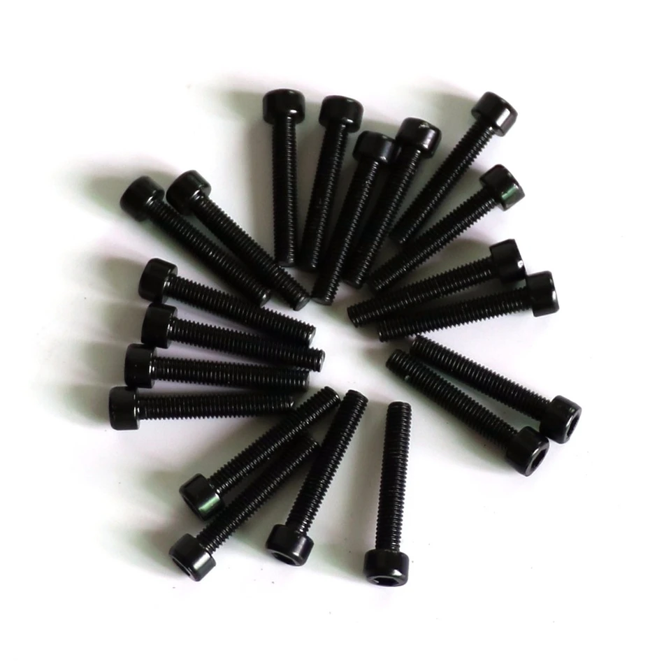 

Sell Free Shipping electric guitar parts 60pcs black color hex pole screw humbucker guitar pickup pole screws