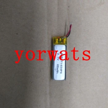 

New Hot A Rechargeable Li-ion Cell New 3.7V polymer lithium battery AHB371030 85mah Bluetooth headset medical device E road navi