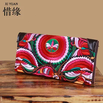 

XIYUAN BRAND 100% Genuine Cow Leather long and large capacity women's wallet Female Wallets with Zipper Coin Bag Card Holder