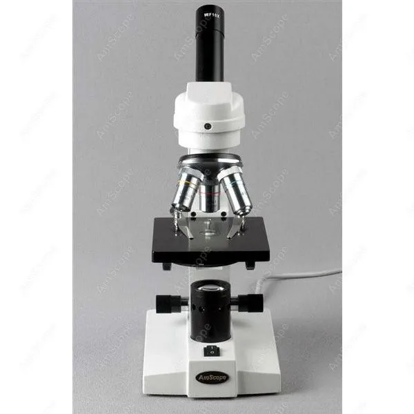 Высокомощный составной Микроскоп AmScope поставляет высокомощный для студентов +
