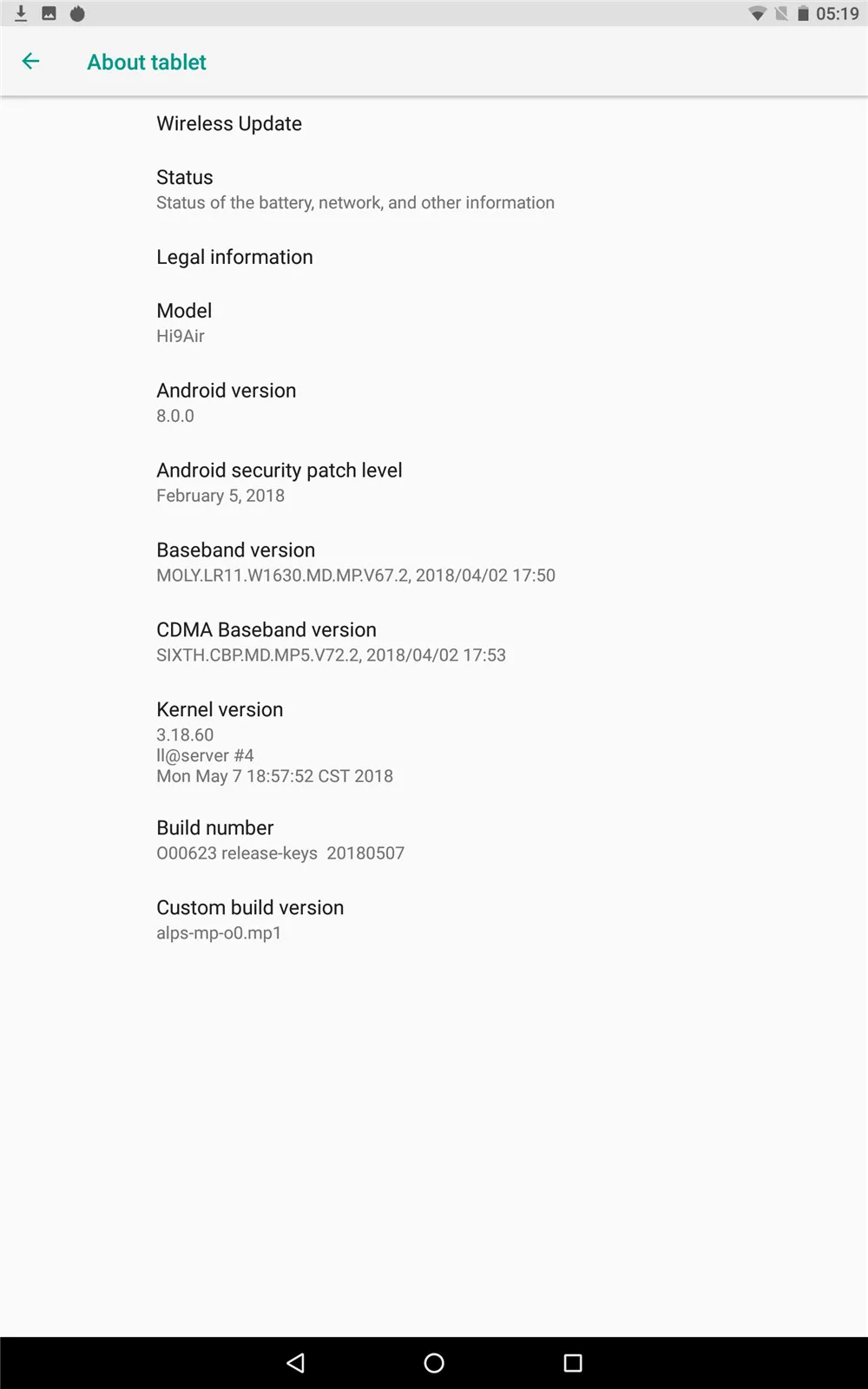 About tablet