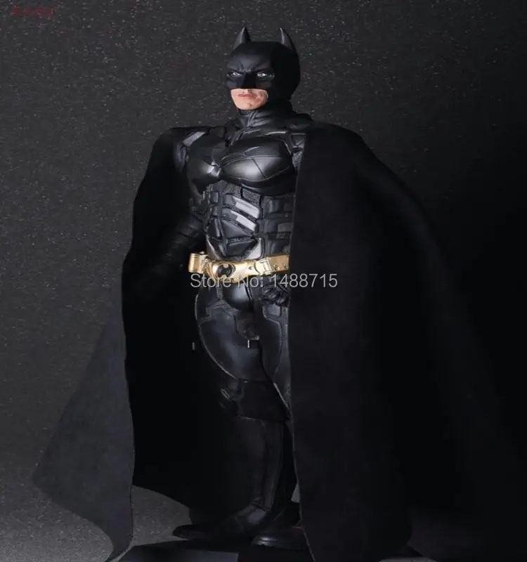 Горячая супер герой Сумасшедшие игрушки Бэтмен Темный рыцарь поднимается фильм супер герой огромный 46 см/1" фигурка модель игрушки