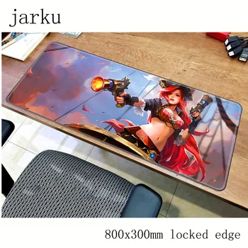 

miss fortune mousepad gamer 800x300X3MM gaming mouse pad large Beautiful notebook pc accessories laptop padmouse ergonomic mat
