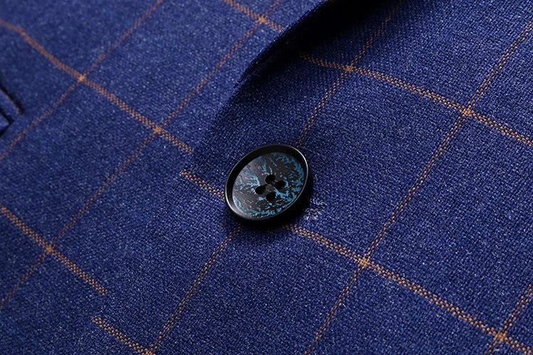 plaid men suits