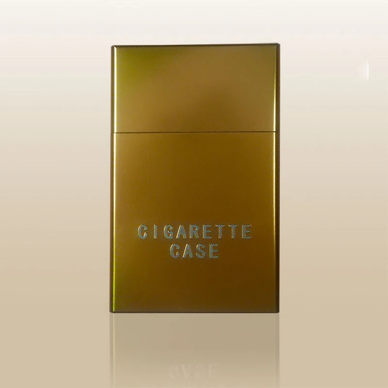 Классическая тонкая модная трубка креативная индивидуальность Metal T Металлическая сигарета коробка алюминиевая Подарочная коробка набор для курения - Цвет: 6